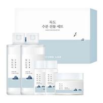 Round Lab 1025 Dokdo Hydration 5-Piece Skincare Set – Toner 200ml + Lotion 200ml + Cream 50ml + Toner 20ml + Lotion 20ml