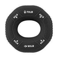 Triple-Strength Textured Silicone Grip Ring for Finger and Wrist Training 86 g