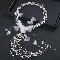 Elegant Fairy Hair Band Handmade Beaded Hair Accessories Hairpin Ornaments  Women Hairstyles