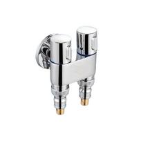 Brass Faucet Water Stop Valve Automatic Water Stop Angle Valve Toilet Triangle Valve  Basin Outlet