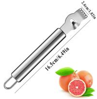 Lemon Peeler Stainless Steel Lemon Zester Grater Lime Orange Citrus Fruit Grater Peeling Knife Kitchen Gadgets Bar Accessories A