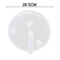 1pc Microwave Cover Microwave Oven Food Cover Kitchen Accessories Transparent Anti Sputtering Cover Household Random Color Fresh B
