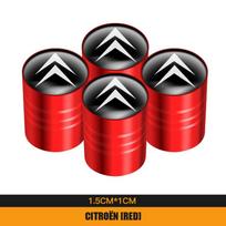 1Set Car Styling Metal Wheel Tire Valve Caps Dust Accessories For Citroen C1 DS3 C2 C3 Vts C4 Saxo C4L C5 C6 C8 Xsara C3-XR