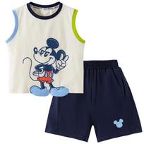 Disney Boys' Summer Vest & Shorts Set 130/64