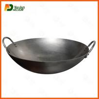 Nujun Double-Handle Commercial Carbon Steel Wok