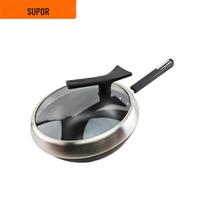 SUPOR 30cm Uncoated Cast Iron Wok