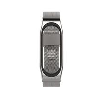 Exquisite Luxury Wrist Strap Metal Wristband For Xiaomi Mi Band 3 In Magnetic Stainless Steel sidabras
