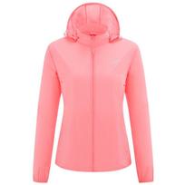 Couples' Plus Size Outdoor Elastic Windbreaker with Sun Protection - Hooded Jacket for Men and Women XL