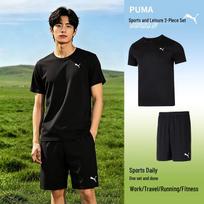 PUMA Men's Short Sleeve & Shorts Sports Set XS
