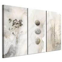 Obraz Na Płótnie Włoskim 135 X 90 Cm Tryptyk - Natura