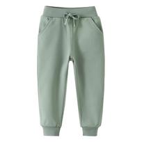 Kids' Cotton Sweatpants - Plain Style, European and American Design, Children's Trousers 2T-7T (6 pcs set, order in multiples of 6)