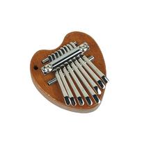 Mini 8 Keys Kalimba Marimba Hand Piano Keyboard Instrument Thumb Piano Necklace  Adult style D