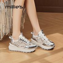 Millies Women's Chunky Platform Casual Sneakers EU 37
