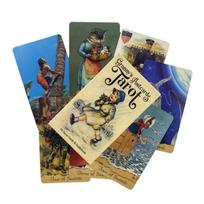Močiutės atvirukai Tarot kortų kaladė Orakolas Anglų kalba Vizijos Spėjimo leidimas Stalo žaidimai