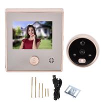 Smart Video Doorbell 2.8in TFT LCD Screen 135 degrees  Wide Angle Infrared Night Vision Camera for Home