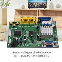 CGAEGAYUVRGB į VGA Arkadinių žaidimų HD Vaizdo Keitiklis Adapterio Plokštė CRT LCD PDP Monitoriui