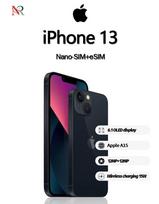 Atnaujintas Apple iPhone 13 išmanusis telefonas su Nano-SIM+eSIM 128GB juoda