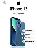 Atnaujintas Apple iPhone 13 išmanusis telefonas su Nano-SIM+eSIM 128GB mėlyna