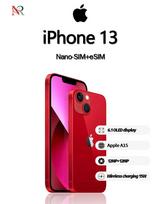 Atnaujintas Apple iPhone 13 išmanusis telefonas su Nano-SIM+eSIM 256GB raudona