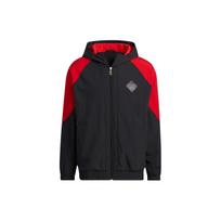 Adidas Loose Zip Hooded Jacket Unisex Outerwear Black IQ1578 L