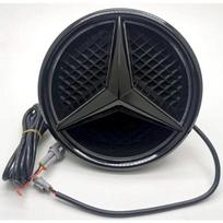 Automobilio priekinės grotelių žvaigždės emblema LED apšviečiamas logotipas Baltas Mėlynas Raudonas šviesa Mercedes Benz W204 GLK220 GLK300 GLK350 GLK500 W245 Glowing white juoda