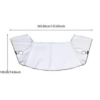 Silver Car Windshield Sunshine Shield Winter Sunshine Cover Front Window Ice Frost Outdoor Protection Snow Sun Cover For VW T7