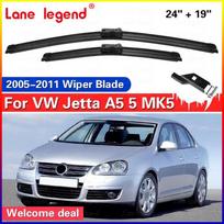 For Volkswagen VW Jetta A5 5 MK5 2005-2011 Front Windshield Wiper Blades 2x Windscreen Window Accessories 2007 2008 2009 2010 VW Jetta