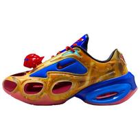 Windowsen x Nike Air Max Muse Running Shoes Women's Gold Blue Red IQ3838-700 38