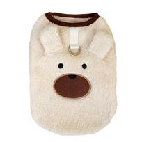 Trendy Fleece Warm Winter Puppy Clothes Chihuahua Outfits Yorkies Poodle Jacket Dog Vest Gift French Bulldog Pug Teddy Coat (Beige,XS)