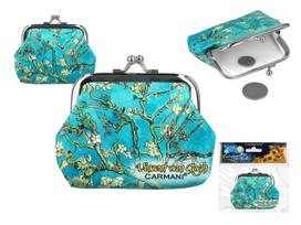 Portfelik Mały Na Monety Van Gogh Kwitnący Migdałowiec Carmani Prezent