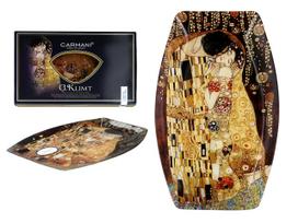 Talerz Dekoracyjny Gustav Klimt Pocałunek Sztuka Porcelana Do Domu