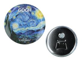 Otwieracz Do Butelek Magnes Na Lodówkę Carmani Van Gogh Gwiaździsta Noc