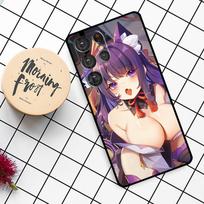 Genshin Impact Sexy Cute Girl Case For Samsung Galaxy S25 Ultra S20 S21 S22 S23 S24 Ultra S9 S10 Plus S25 FE Phone Cover For Galaxy S9