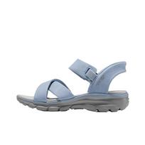 Skechers Easy Going - Somewhere Sunny Round Toe Comfortable Slide Sandals Women sandals 163534-LTBL 35.5