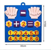 Youngsters High-Quality Montessori High-Quality Felt High-Quality Finger High-Quality Numbers High-Quality Math Play sets High-Quality Children
