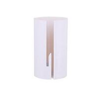 Durable White Cylindrical Paper Cutter Sliding Wrapping Paper Cutter Easy Glide Gift Wrap Trimmer for Christmas Birthdays