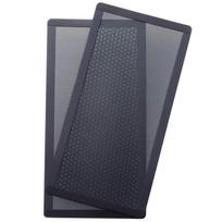 KAUMO PC Case Magnetic Dust Filter (14 x 28 cm, 2 pieces) Plastic Mesh Net