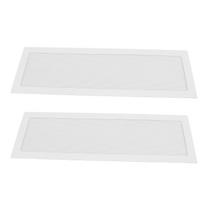 120x360mm PC Fan Dust Filter, 2 Pack PVC Dustproof Mesh Filter Cover with Magnetic Adsorption, for PC Case Power Supply and Fan Vent (WHITE)