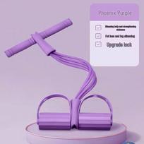 Six-Tube Pedal Puller for Strength, Ab Workout & Fitness
