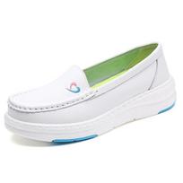 Women's Cross-Season Nurse Shoes - Breathable, Anti-Odor, Non-Slip, Soft Sole, Mid-Heel 40