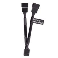 Thermaltake TTMOD PWM Fan 4 Pin Y-Cable -3 Pack- (3 sets of fan splitter cables) AC-060-CO1OTN-F1 FN1777 Black