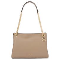 Michael Kors Christina Magnetic Snap Closure Leather Tote Bag Medium Women tote bags Camel 35S6G8WM6L-CAMEL Basic Set (Bag+Dust Bag)