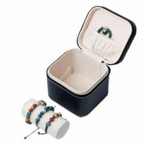 Vintage Watch Display Box Compact Bracelet Storage Boxes Bracelet Carrying Case  Watch Protective Black S