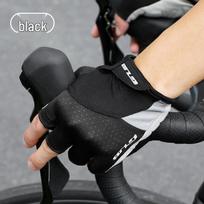 GUB S069 Men's Half-Finger Cycling Gloves - Non-slip, Shock-Absorbing Mountain & Road Bike Gear for Summer. L
