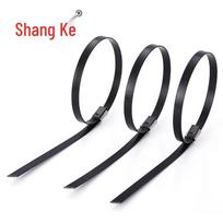 Self-Locking Plastic-Coated 304 Stainless Steel Cable Ties