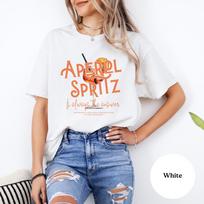 Aperol Spritz Is Always the Answer Women T Shirt Aperol Cotton Tops S