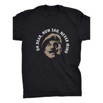 Funny  Oh Dear How Sad Never Mind It Aint Half Hot Mum  T-Shirt - British Humor Slogan, Casual Round Neck Tee Suitable for Year-Round Wear, Machine S juoda