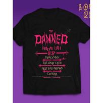 The Damned Live Vintage-T-shirt | Punk Rock, Alternative, RocknRoll, Dave Vanian, Janet James, Captain Sensible, Rat Scabies | Casual Crew Neck, S