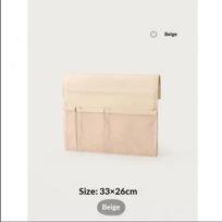 New Storage Basket Hanging Storage Rack Bed Remote Control Bookshelf Dormitory Storage Bag Stand With Hook Bedside Pocket_