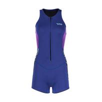 2MM Women Wetsuit Surfing Suit With Front Zip One Piece sleeveless Swimsuit Female Snorkeling Swimsuit Beach Wear For Swimming XS（old）